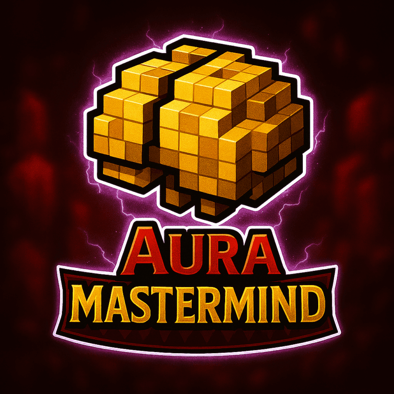 AURA MASTERMIND BUNDLE: 8 Pets, 3 Emotes, 9 Particle Effects, 9 Hats, 75k Mining Aura Coins!